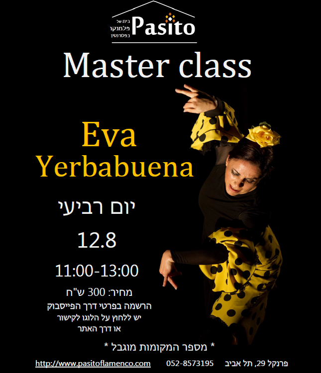Master Class - Eva Yerbabuena