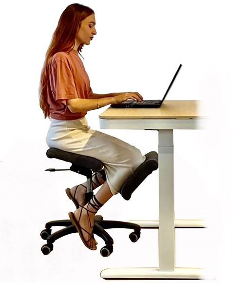 כסא ברכיים דובל Duval chair - פתרונות ארגונומיים - דרך גוף