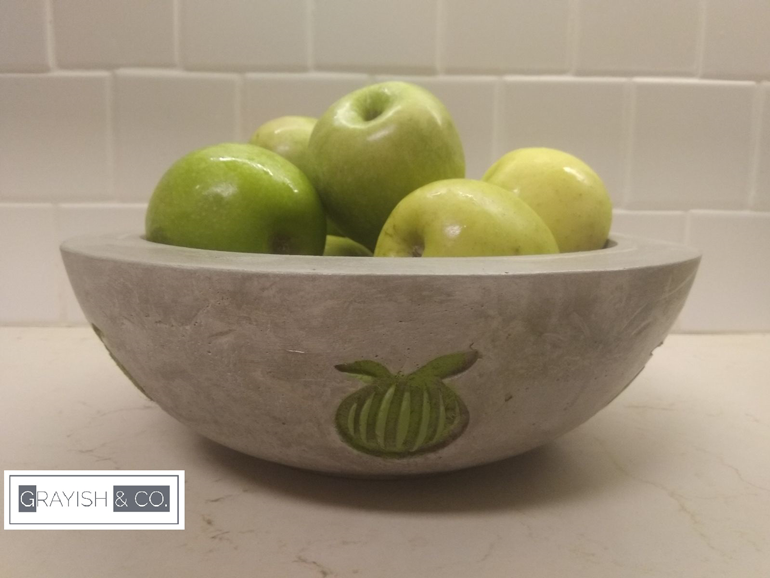 קערת תפוחים המעוצבת בסדנא - Nurit Shmueli - דרך גוף